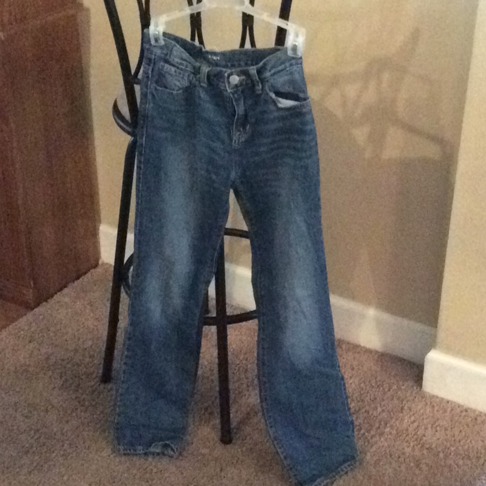 Boot cut jeans, blue color, old navy, never worn
